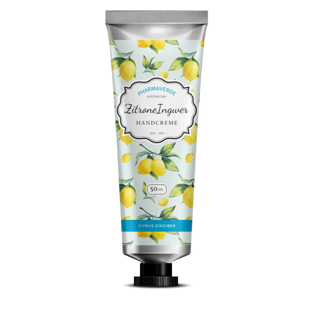 Zitrone Ingwer Handcreme